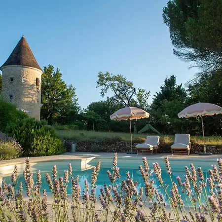 La Tour Dordogne For Two With Private Pool Saint-Maime-de-Pereyol